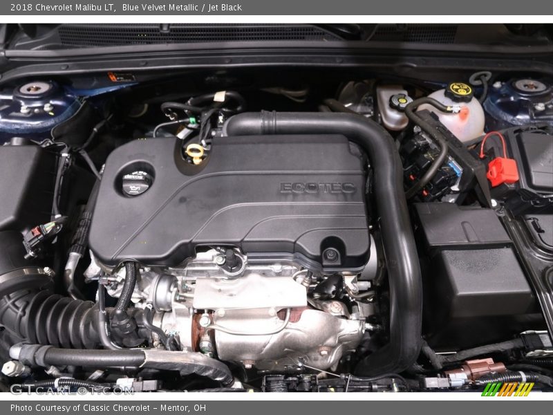 Blue Velvet Metallic / Jet Black 2018 Chevrolet Malibu LT