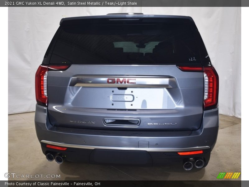 Satin Steel Metallic / Teak/­Light Shale 2021 GMC Yukon XL Denali 4WD