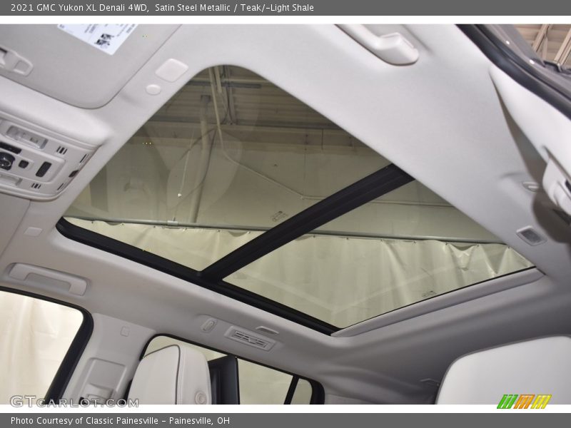 Satin Steel Metallic / Teak/­Light Shale 2021 GMC Yukon XL Denali 4WD