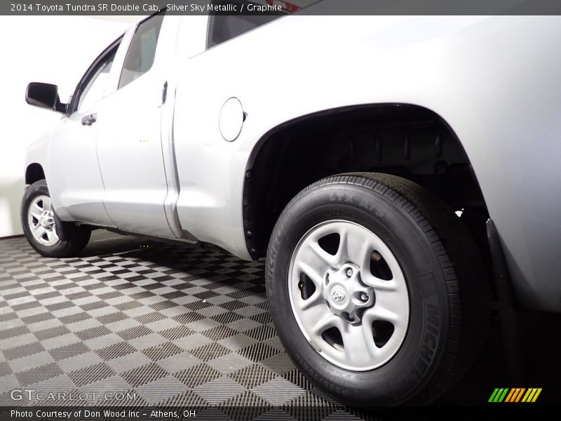 Silver Sky Metallic / Graphite 2014 Toyota Tundra SR Double Cab