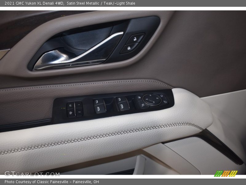 Satin Steel Metallic / Teak/­Light Shale 2021 GMC Yukon XL Denali 4WD