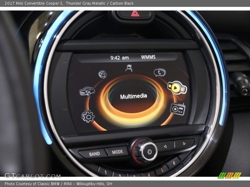 Thunder Gray Metallic / Carbon Black 2017 Mini Convertible Cooper S