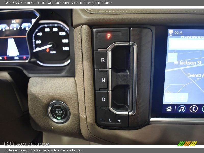 Satin Steel Metallic / Teak/­Light Shale 2021 GMC Yukon XL Denali 4WD