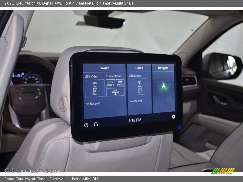 Satin Steel Metallic / Teak/­Light Shale 2021 GMC Yukon XL Denali 4WD