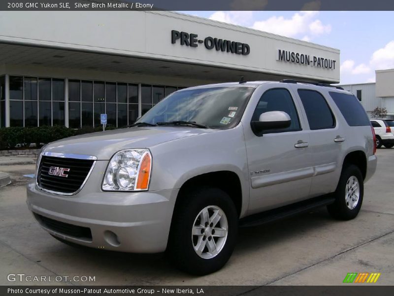 Silver Birch Metallic / Ebony 2008 GMC Yukon SLE
