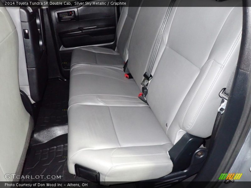 Rear Seat of 2014 Tundra SR Double Cab
