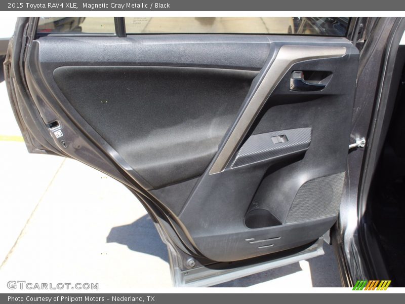 Magnetic Gray Metallic / Black 2015 Toyota RAV4 XLE