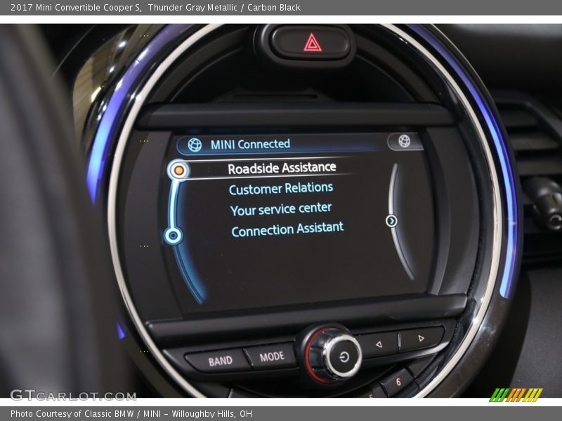 Thunder Gray Metallic / Carbon Black 2017 Mini Convertible Cooper S