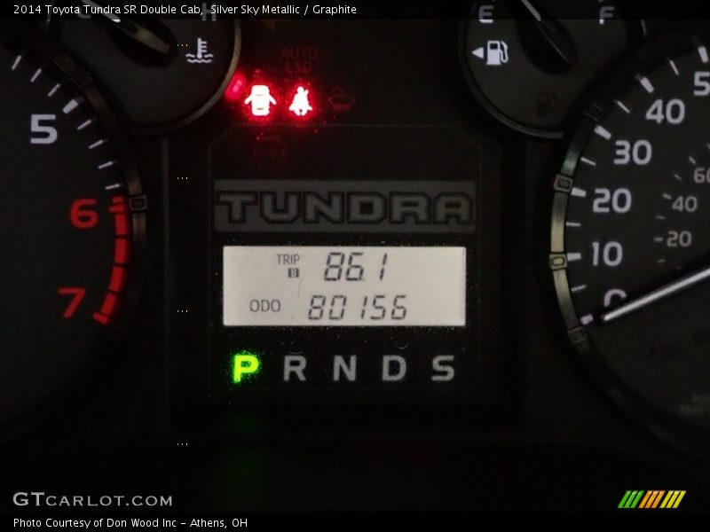 Silver Sky Metallic / Graphite 2014 Toyota Tundra SR Double Cab