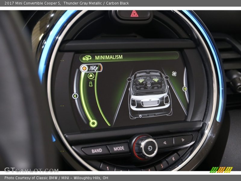 Thunder Gray Metallic / Carbon Black 2017 Mini Convertible Cooper S