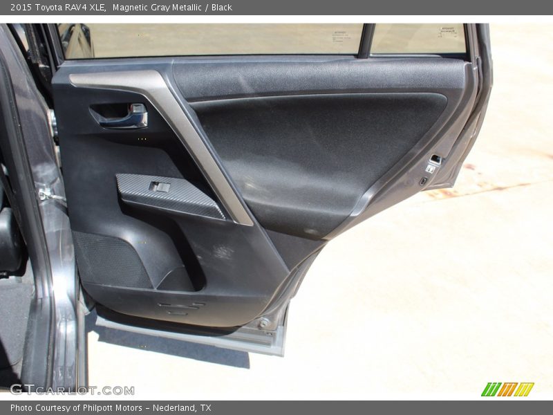 Magnetic Gray Metallic / Black 2015 Toyota RAV4 XLE