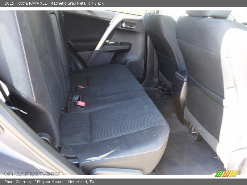 Magnetic Gray Metallic / Black 2015 Toyota RAV4 XLE