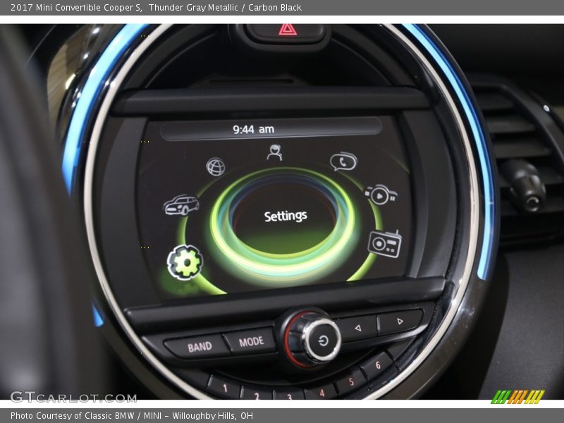 Thunder Gray Metallic / Carbon Black 2017 Mini Convertible Cooper S