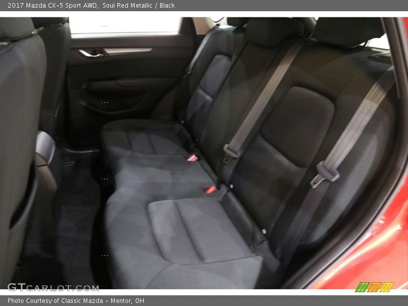 Soul Red Metallic / Black 2017 Mazda CX-5 Sport AWD