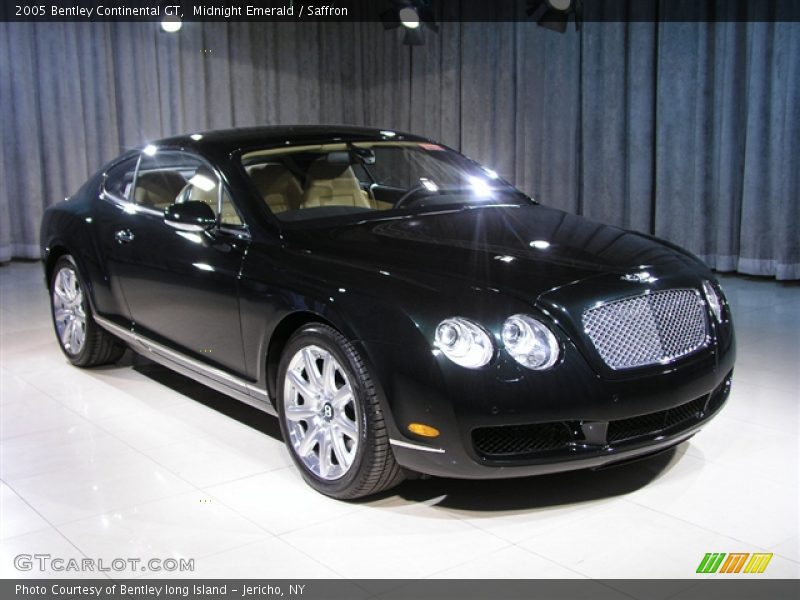 Midnight Emerald / Saffron 2005 Bentley Continental GT