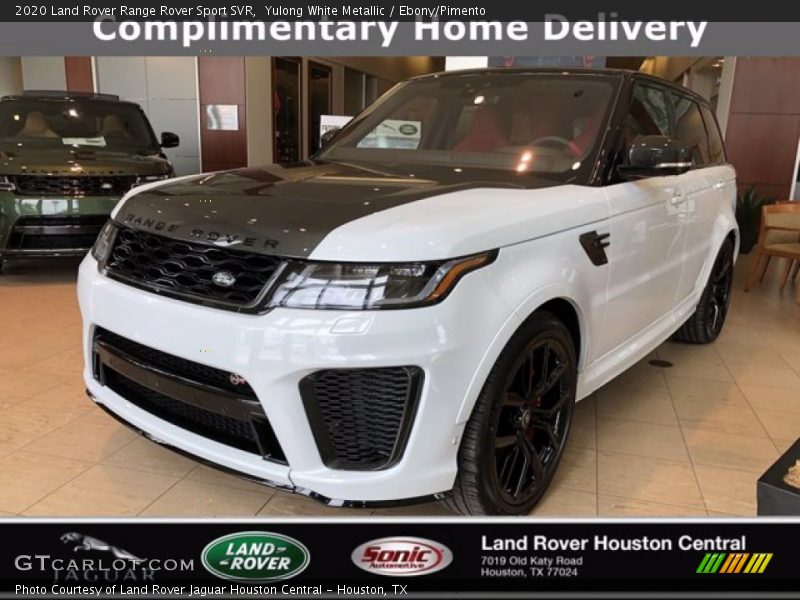 Yulong White Metallic / Ebony/Pimento 2020 Land Rover Range Rover Sport SVR