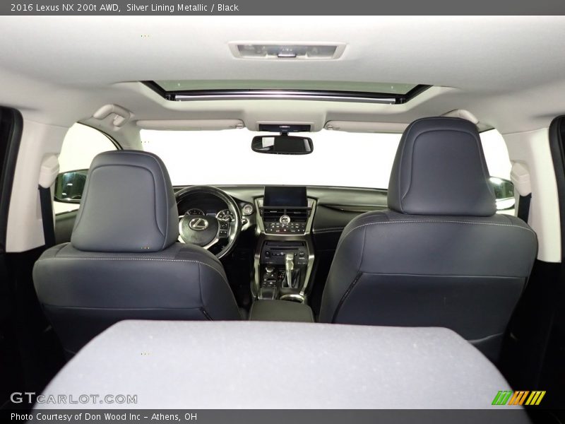 Silver Lining Metallic / Black 2016 Lexus NX 200t AWD