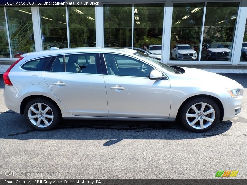  2017 V60 T5 Bright Silver Metallic