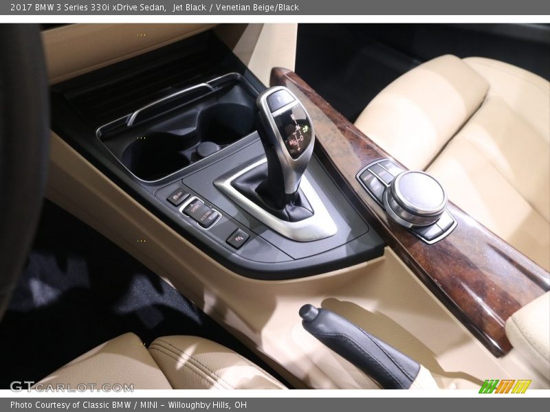Jet Black / Venetian Beige/Black 2017 BMW 3 Series 330i xDrive Sedan