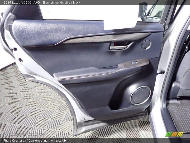 Silver Lining Metallic / Black 2016 Lexus NX 200t AWD
