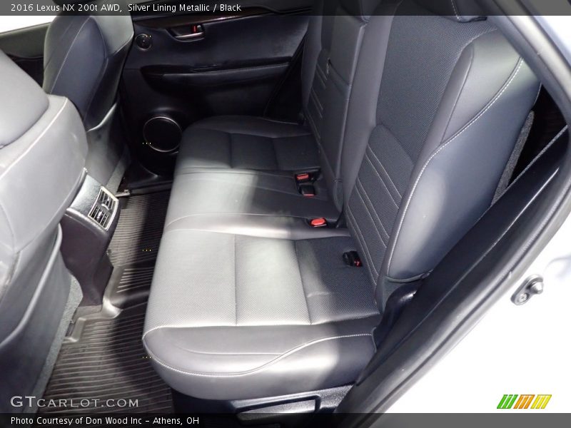 Silver Lining Metallic / Black 2016 Lexus NX 200t AWD