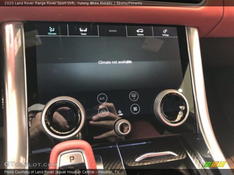 Yulong White Metallic / Ebony/Pimento 2020 Land Rover Range Rover Sport SVR