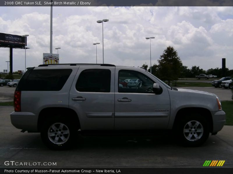 Silver Birch Metallic / Ebony 2008 GMC Yukon SLE