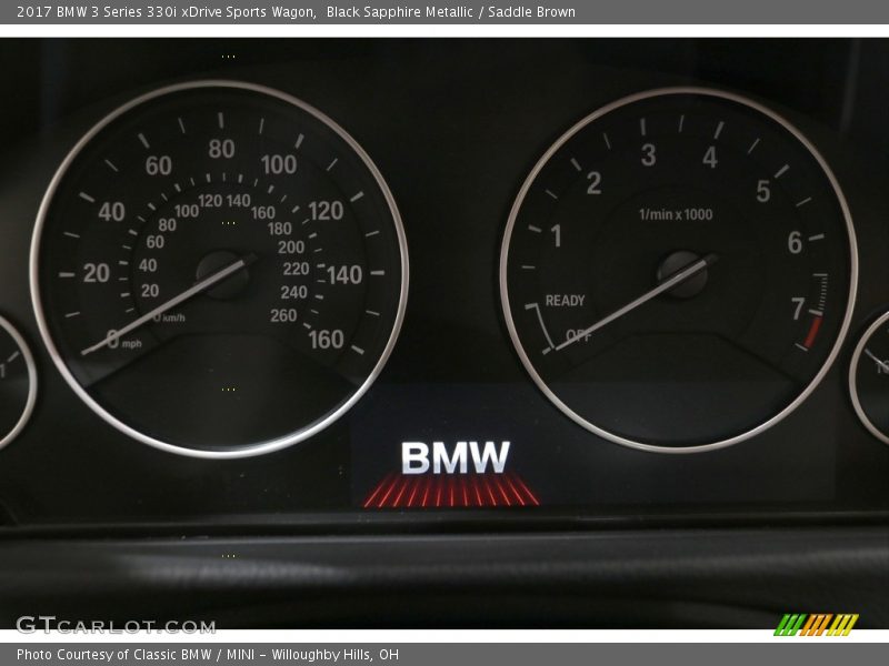  2017 3 Series 330i xDrive Sports Wagon 330i xDrive Sports Wagon Gauges