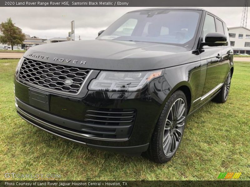 Santorini Black Metallic / Ebony 2020 Land Rover Range Rover HSE