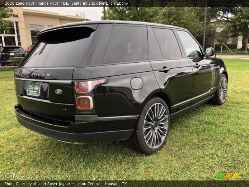 Santorini Black Metallic / Ebony 2020 Land Rover Range Rover HSE