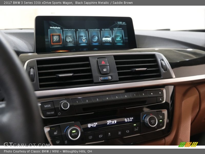 Controls of 2017 3 Series 330i xDrive Sports Wagon