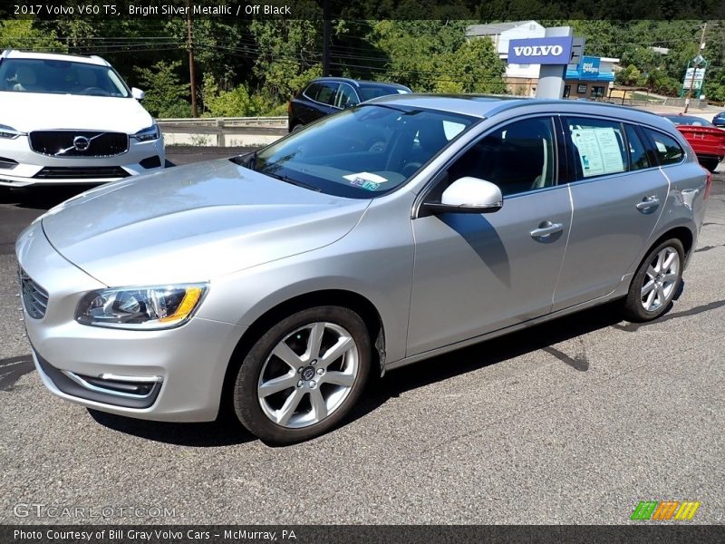  2017 V60 T5 Bright Silver Metallic