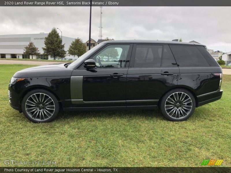Santorini Black Metallic / Ebony 2020 Land Rover Range Rover HSE