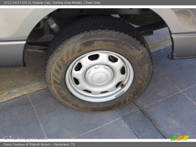 Sterling Gray Metallic / Steel Gray 2012 Ford F150 XL Regular Cab