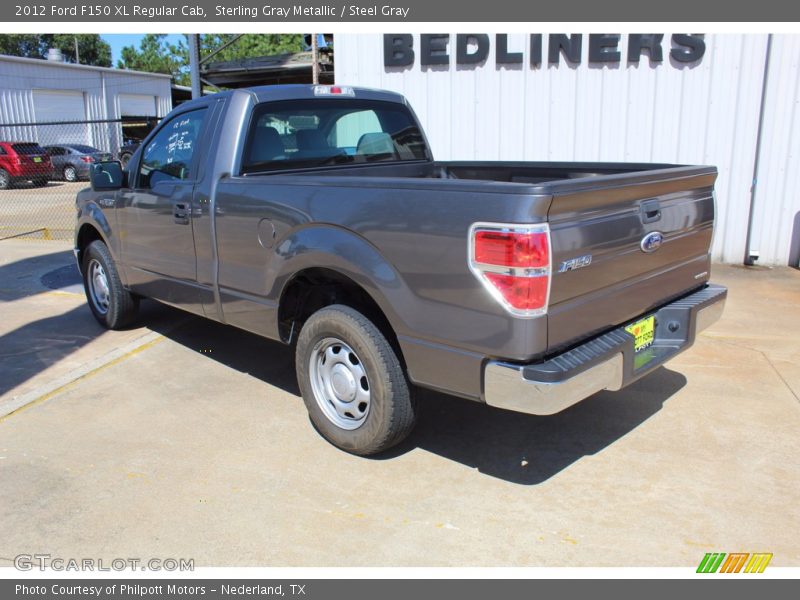 Sterling Gray Metallic / Steel Gray 2012 Ford F150 XL Regular Cab