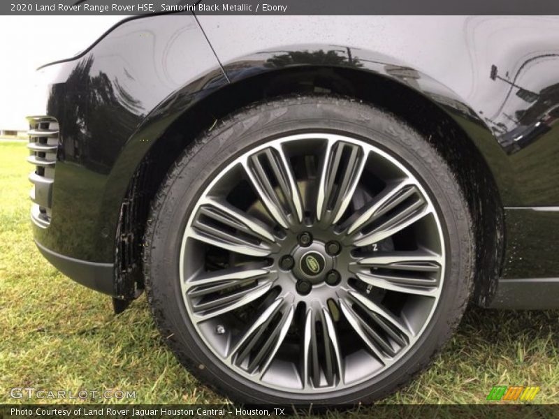 Santorini Black Metallic / Ebony 2020 Land Rover Range Rover HSE