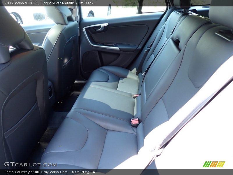 Rear Seat of 2017 V60 T5