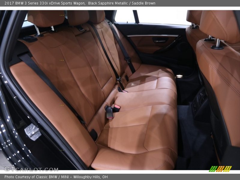 Rear Seat of 2017 3 Series 330i xDrive Sports Wagon