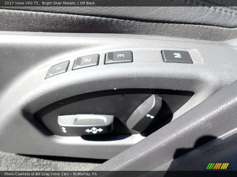 Front Seat of 2017 V60 T5