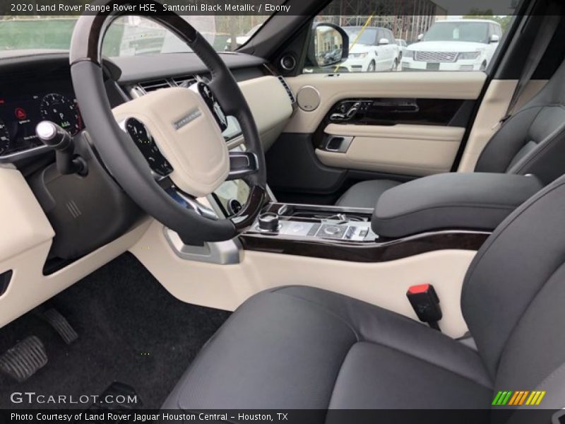 Santorini Black Metallic / Ebony 2020 Land Rover Range Rover HSE