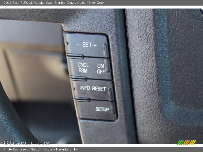Sterling Gray Metallic / Steel Gray 2012 Ford F150 XL Regular Cab
