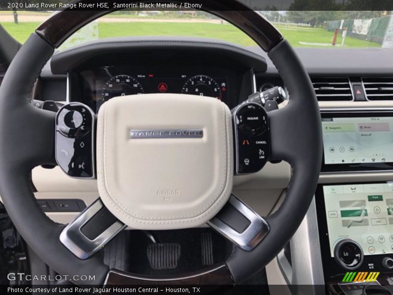 Santorini Black Metallic / Ebony 2020 Land Rover Range Rover HSE