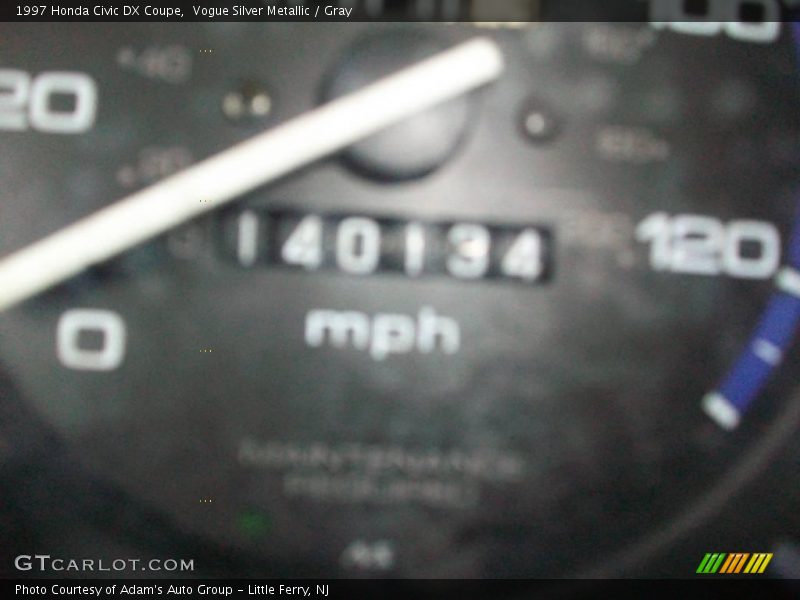 Vogue Silver Metallic / Gray 1997 Honda Civic DX Coupe