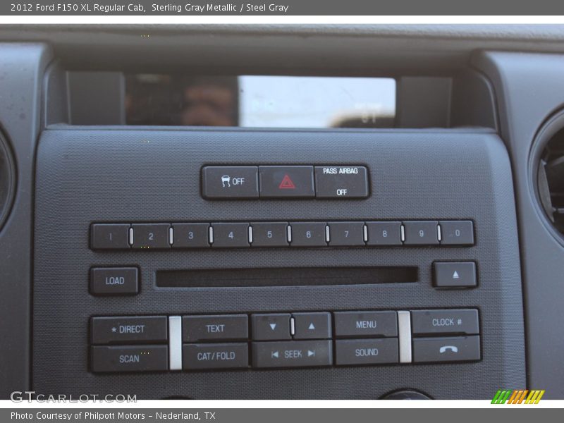 Sterling Gray Metallic / Steel Gray 2012 Ford F150 XL Regular Cab