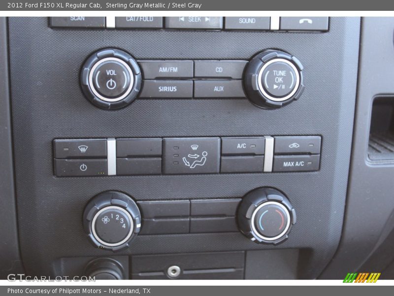 Sterling Gray Metallic / Steel Gray 2012 Ford F150 XL Regular Cab