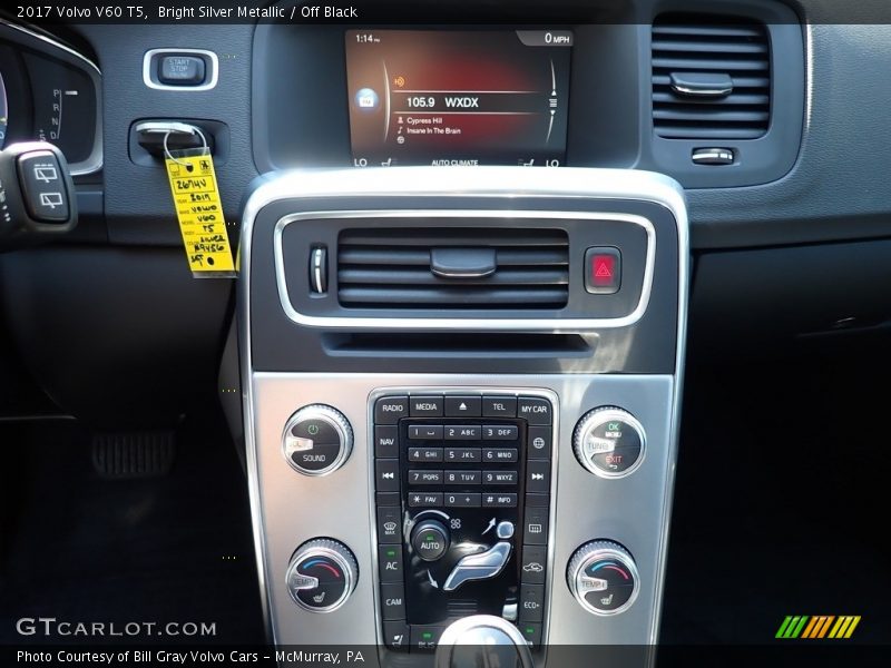 Controls of 2017 V60 T5