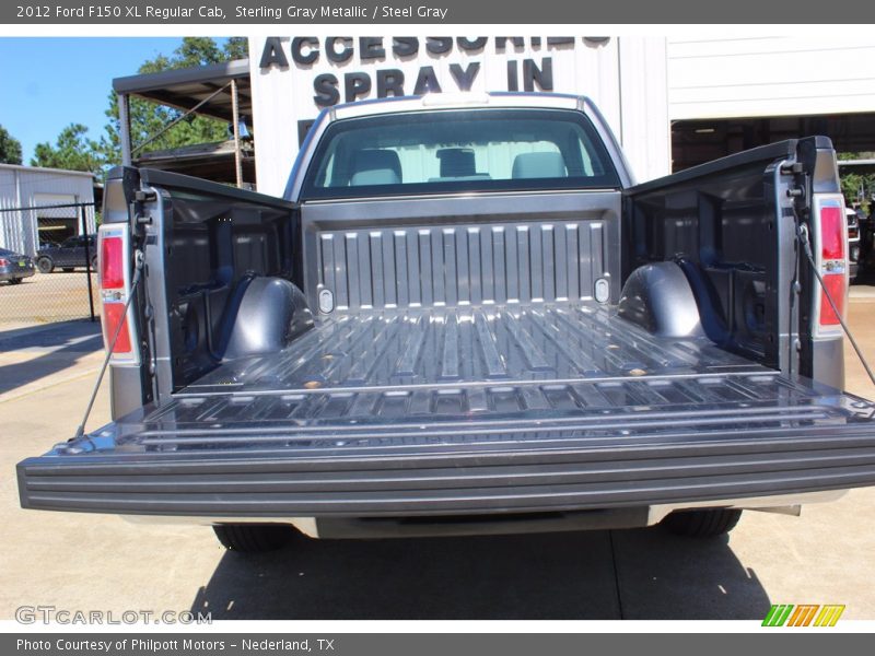 Sterling Gray Metallic / Steel Gray 2012 Ford F150 XL Regular Cab