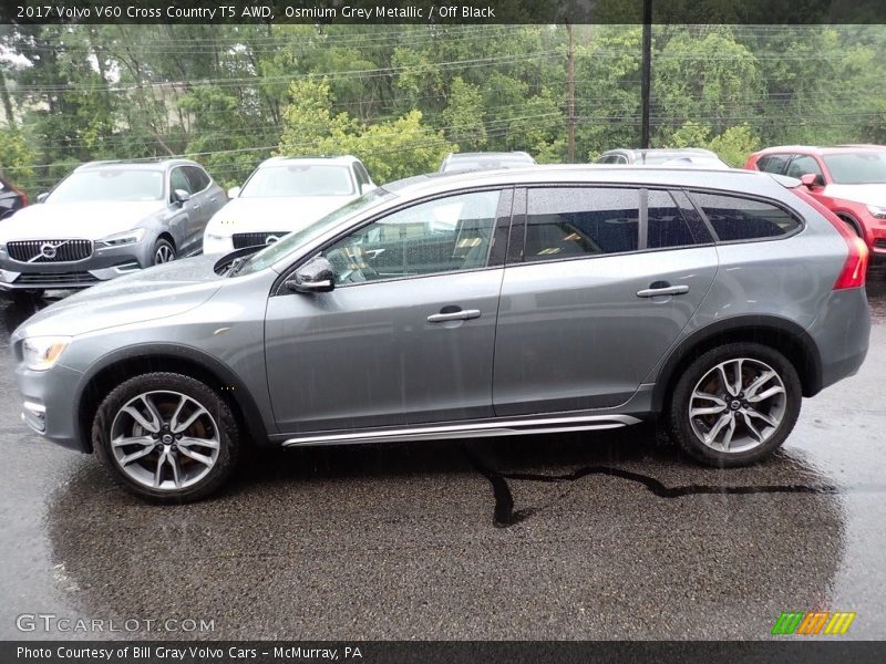 Osmium Grey Metallic / Off Black 2017 Volvo V60 Cross Country T5 AWD