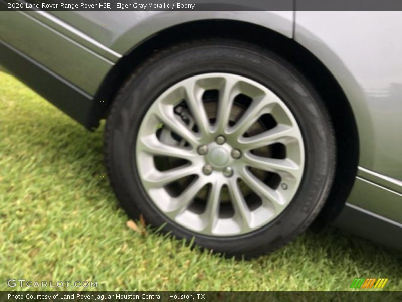 Eiger Gray Metallic / Ebony 2020 Land Rover Range Rover HSE