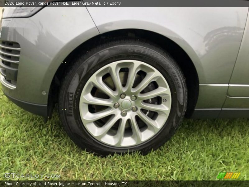 Eiger Gray Metallic / Ebony 2020 Land Rover Range Rover HSE